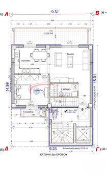 Apartment 134sqm for sale-Evosmos » Center