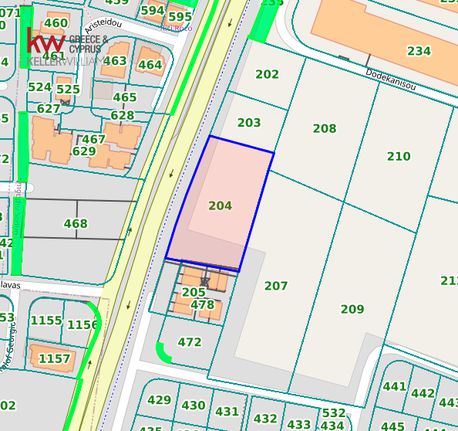 Parcel 3.616 sqm for sale, Larnaca, Leivadia