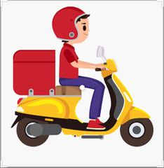 ζητάω εργασία. είμαι διανομέας φαγητού (delivery)