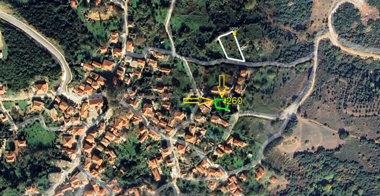 Land plot 260 sqm for sale, Magnesia, Afetes