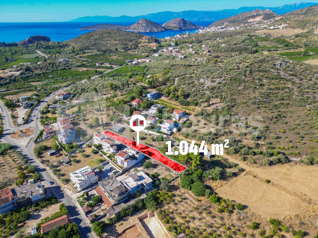 Οικόπεδο 1.044 τ.μ. για πώληση, Αργολίδα, Ασίνη