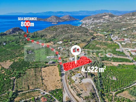 Οικόπεδο 4.522τ.μ. για πώληση-Ασίνη