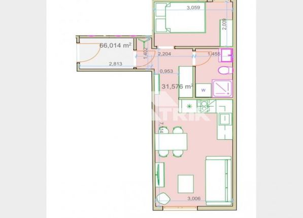 Διαμέρισμα 32 τ.μ. για πώληση, Θεσσαλονίκη - Κέντρο, Ντεπώ