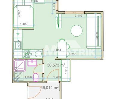 Studio 31 sqm for sale