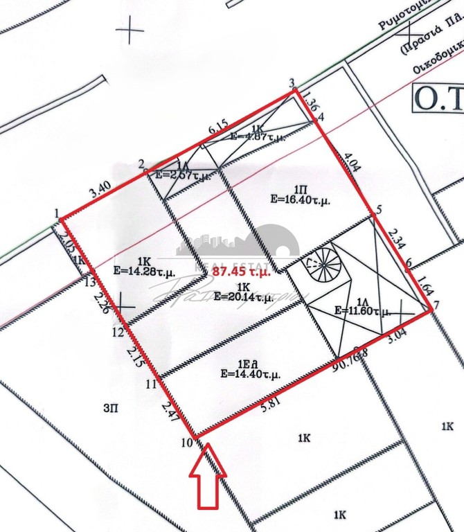 Οικόπεδο 87 τ.μ. για πώληση, Μαγνησία, Βόλος