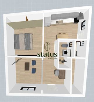Διαμέρισμα 51τ.μ. για πώληση-Πάτρα » Συχαινά