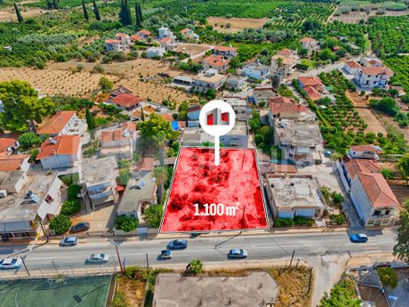 Οικόπεδο 1.100τ.μ. για πώληση-Ασίνη