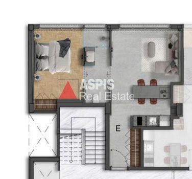 Apartment 49,27sqm for sale-Kentro
