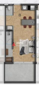 Studio 31,2sqm for sale-Kentro