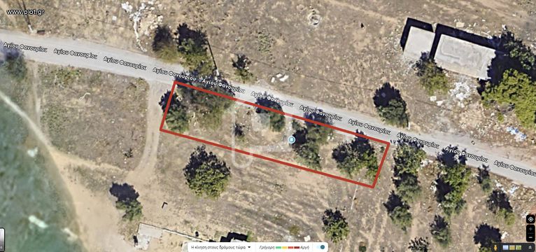 Land plot 327 sqm for rent, Athens - West, Acharnes
