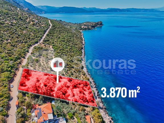 Parcel 3.870 sqm for sale, Argosaronikos Islands, Trizina