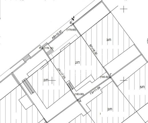 Land plot 198 sqm for sale, Athens - Center, Ampelokipoi - Pentagon