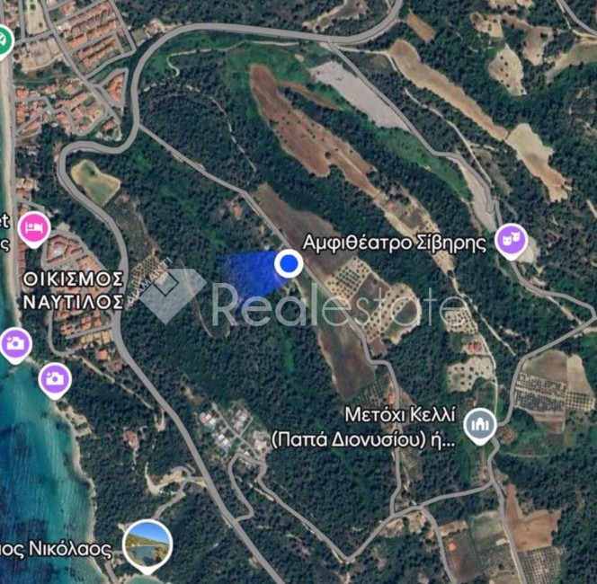 Αγροτεμάχια 6.633 τ.μ. πρός πώληση, Χαλκιδική, Κασσάνδρα
