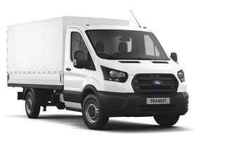 Ford 2019 TRANSIT ΜΕ ΤΕΝΤΑ ΑΝΟΙΧΤΗ ΚΑΡΟΤΣΑ - 3ΘΕΣΙΟ - RENT A VAN