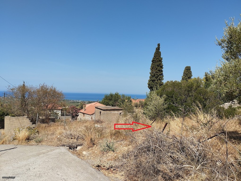 Οικόπεδο 1.000 τ.μ. πρός πώληση, Μεσσηνία, Κυπαρισσία