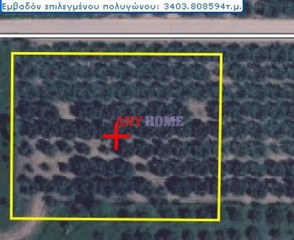 Land plot 3.415sqm for sale-Kallikrateia » Sozopoli