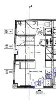 Studio 21sqm for rent-Papafi
