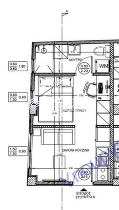 Studio 21 sqm for rent, Thessaloniki - Center, Papafi