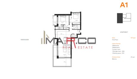 Apartment 107sqm for sale-Glyfada