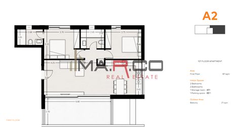 Apartment 87sqm for sale-Vari - Varkiza