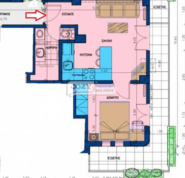 Studio 41sqm for sale-Ano Toumpa