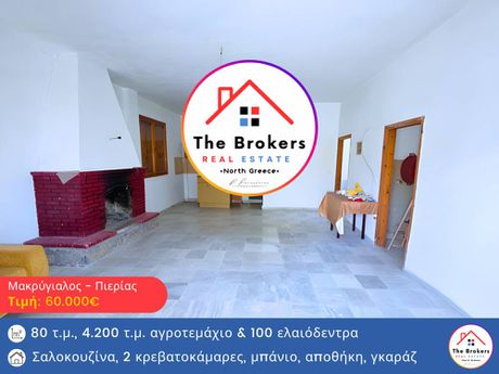 Detached home 78sqm for sale-Methoni » Makrigialos