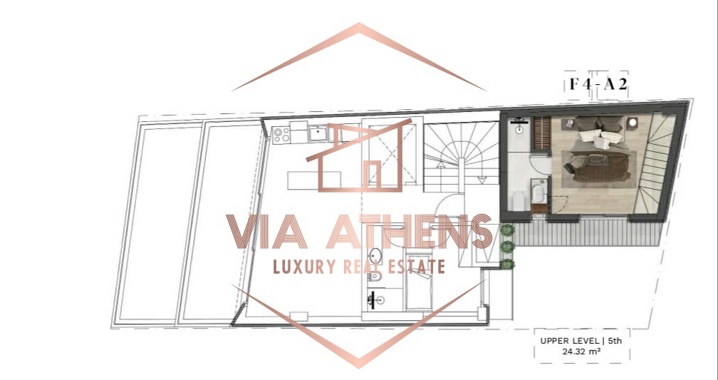 Loft 48,64 τ.μ. πρός πώληση, Αθήνα - Κέντρο, Παγκράτι