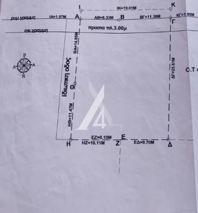 Land plot 502,30 sqm for sale, Argosaronikos Islands, Salamina