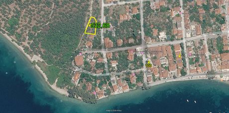 Land plot 533 sqm for sale
