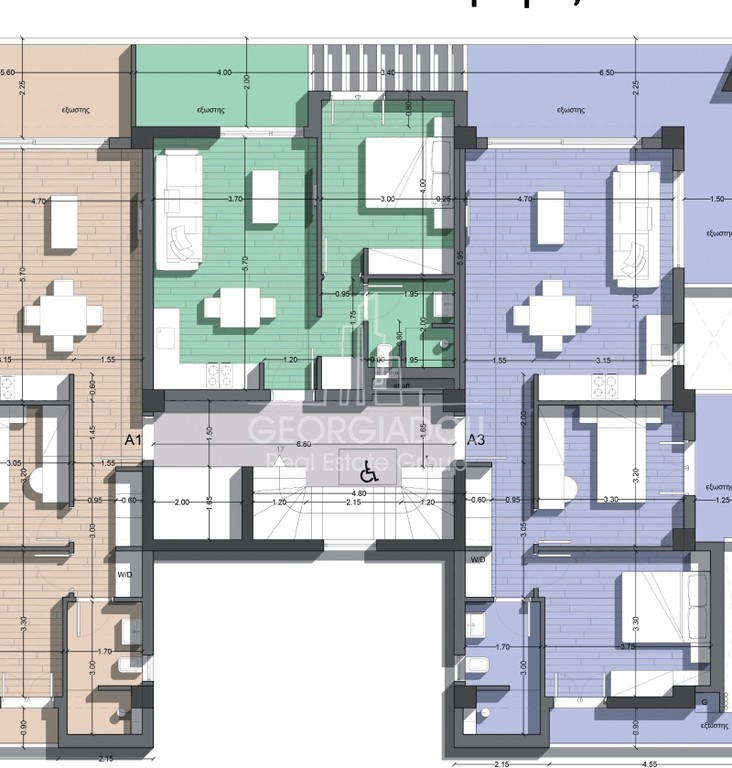 Studio / γκαρσονιέρα 57 τ.μ. πρός πώληση, Θεσσαλονίκη - Περιφ/Κοί Δήμοι, Εύοσμος