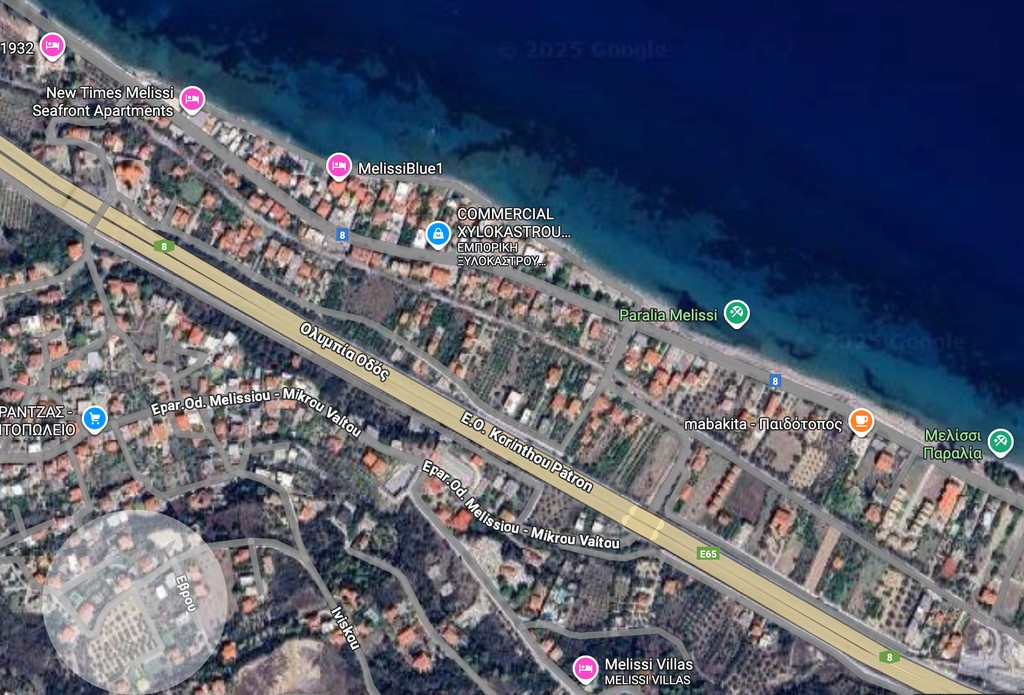 Οικόπεδο 3.397 τ.μ. πρός πώληση, Κορινθία, Ξυλόκαστρο
