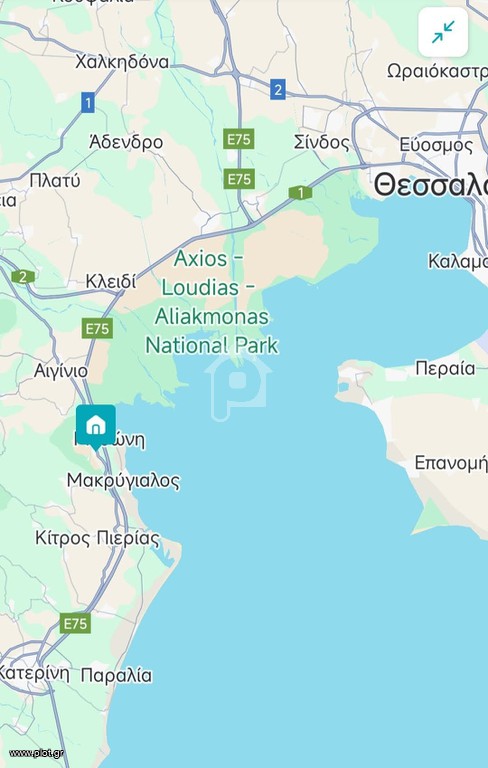 Οικόπεδο 1.891 τ.μ. πρός πώληση, Ν. Πιερίας, Μεθώνη