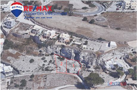Land plot 769,95sqm for sale-Santorini