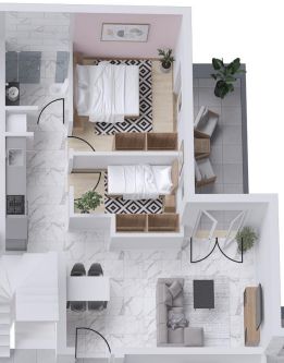Apartment 55 sqm for sale, Athens - West, Acharnes