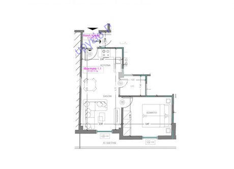 Διαμέρισμα 35τ.μ. για πώληση-Ιπποκράτειο