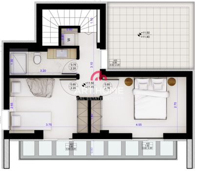 Μεζονέτα 109τ.μ. για πώληση-Καλαμαριά » Βότση