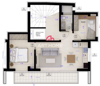 Διαμέρισμα 69τ.μ. για πώληση-Καλαμαριά » Βότση