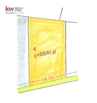 Οικόπεδο 584τ.μ. για πώληση-