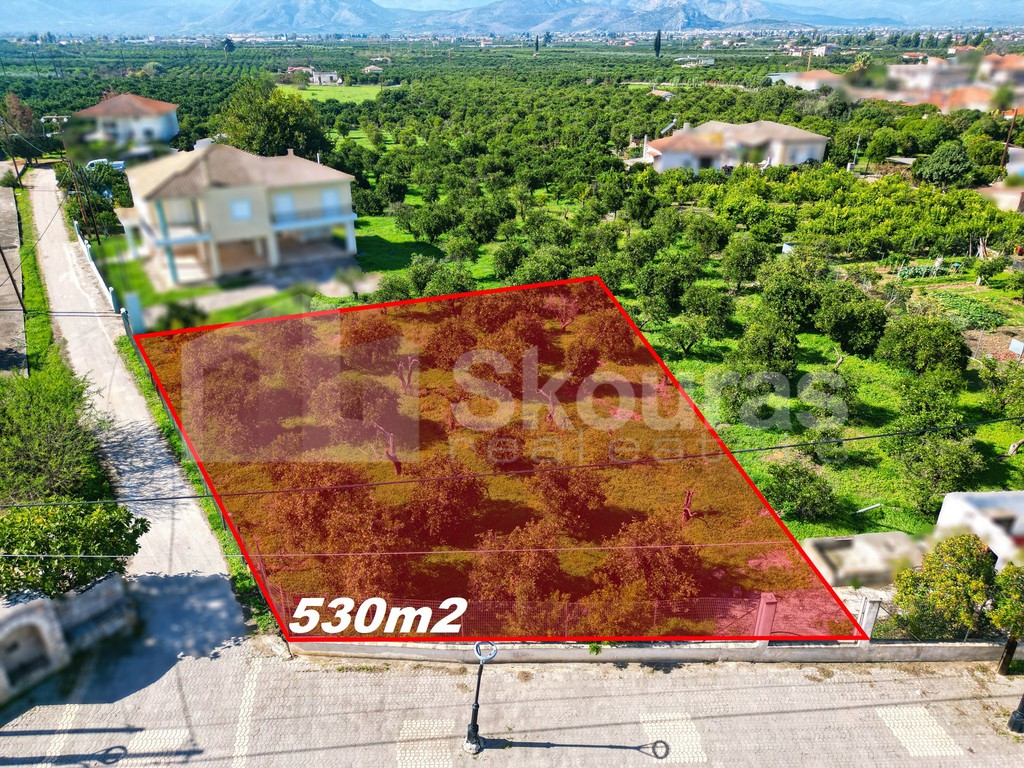 Οικόπεδο 530 τ.μ. για πώληση, Αργολίδα, Μιδέα
