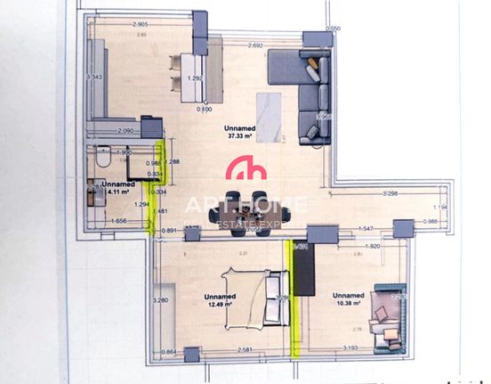 Διαμέρισμα 85 τ.μ. για πώληση, Θεσσαλονίκη - Κέντρο, Χαριλάου