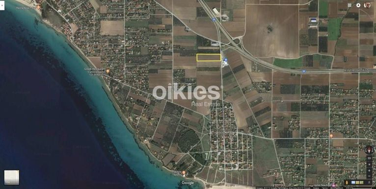Parcel 16.856 sqm for sale, Chalkidiki, Kallikrateia