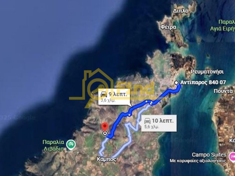 Αγροτεμάχια 21.271 τ.μ. πρός πώληση, Κυκλάδες, Αντίπαρος