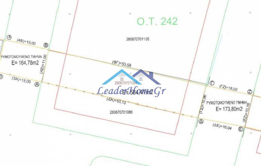 Οικόπεδο 585 τ.μ. πρός πώληση, Κορινθία, Λουτράκι-Περαχώρα