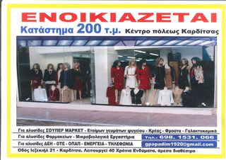 Κατάστημα 200 τ.μ. για ενοικίαση, Ν. Καρδίτσας, Καρδίτσα-thumb-4