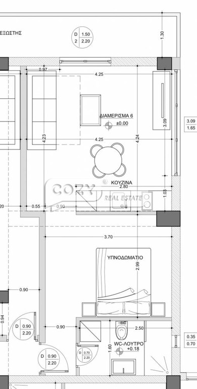 Διαμέρισμα 38 τ.μ. προς πώληση, Διοικητήριο