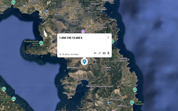 Οικόπεδο 140 τ.μ. για πώληση, Εύβοια, Δύστος