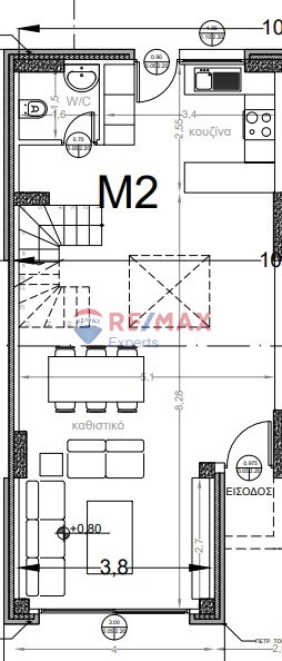 Μεζονέτα 90 τ.μ. προς πώληση, Μύλοι Λέρνας