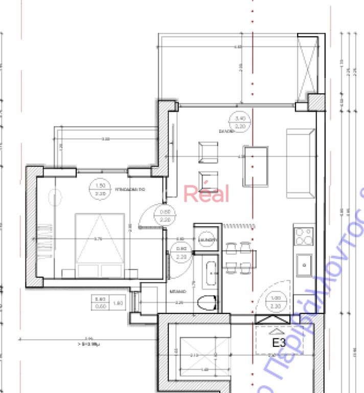 Studio / γκαρσονιέρα 62 τ.μ. προς πώληση, Μαρτίου