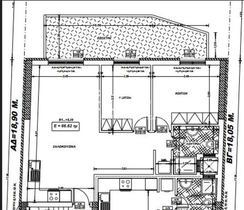 Apartment 67 sqm for sale, Athens - West, Galatsi