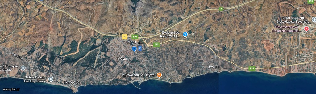 Οικόπεδο 638 τ.μ. πρός πώληση, Εβρος, Αλεξανδρούπολη
